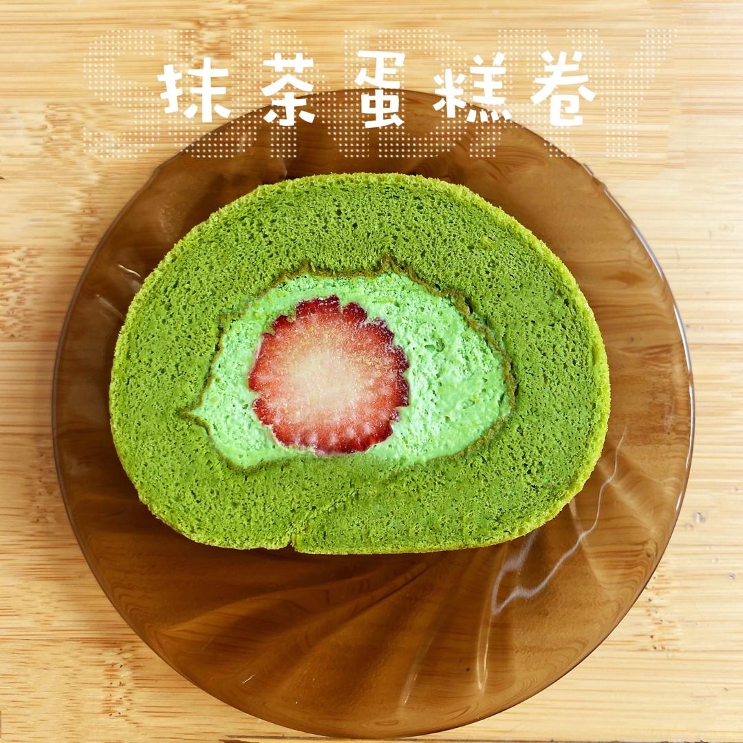 烫面抹茶蛋糕卷（卷不易裂）