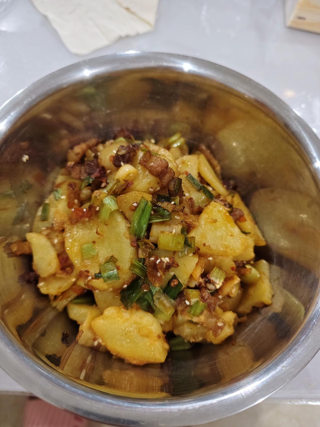 干锅土豆片