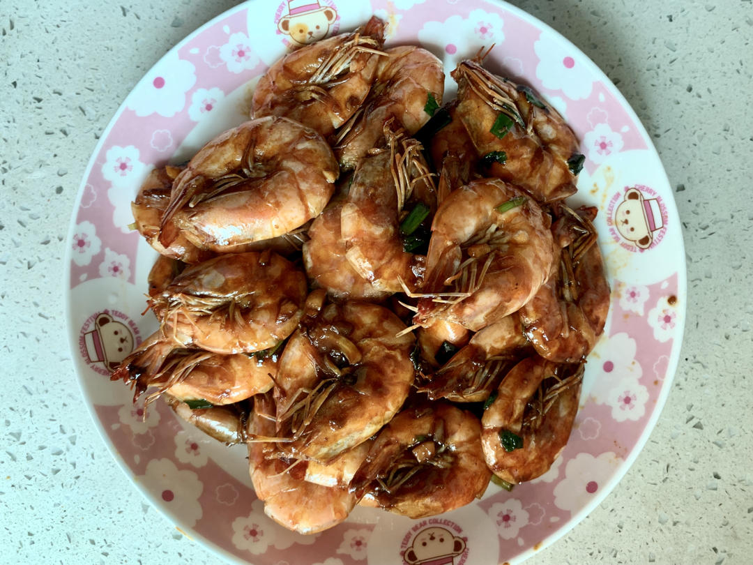 家庭版油焖大虾