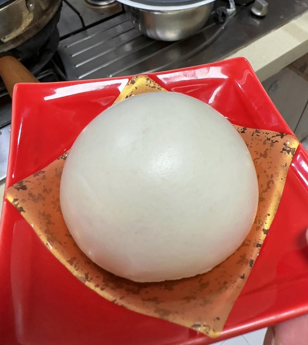 老面戗面白馒头