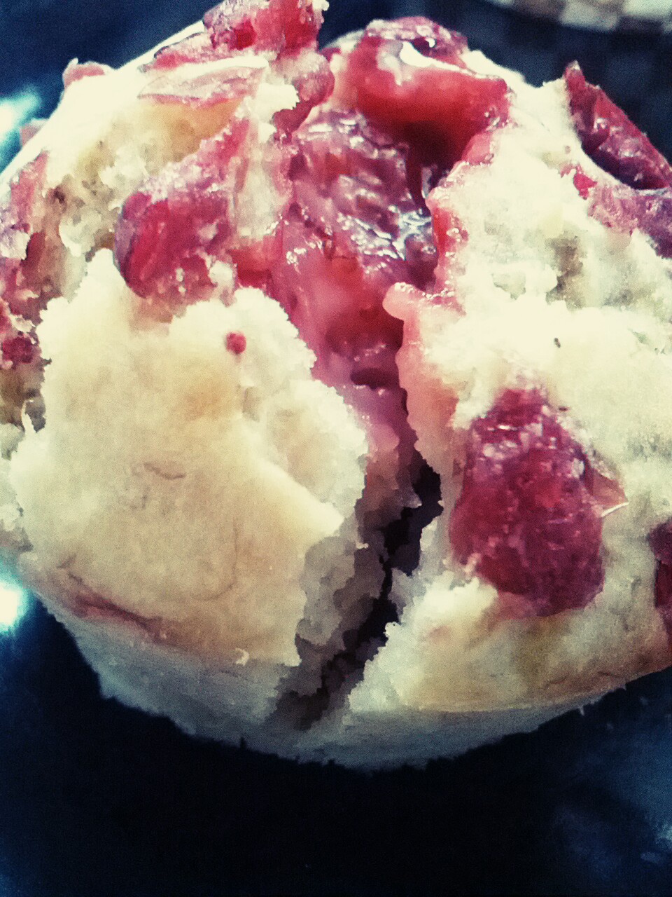 少女心的香蕉蔓越莓玛芬