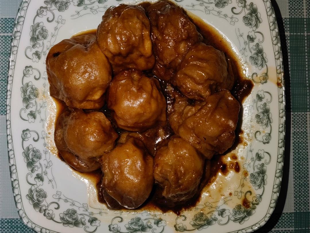 【上海本帮菜】油面筋塞肉（汤汁超下饭）