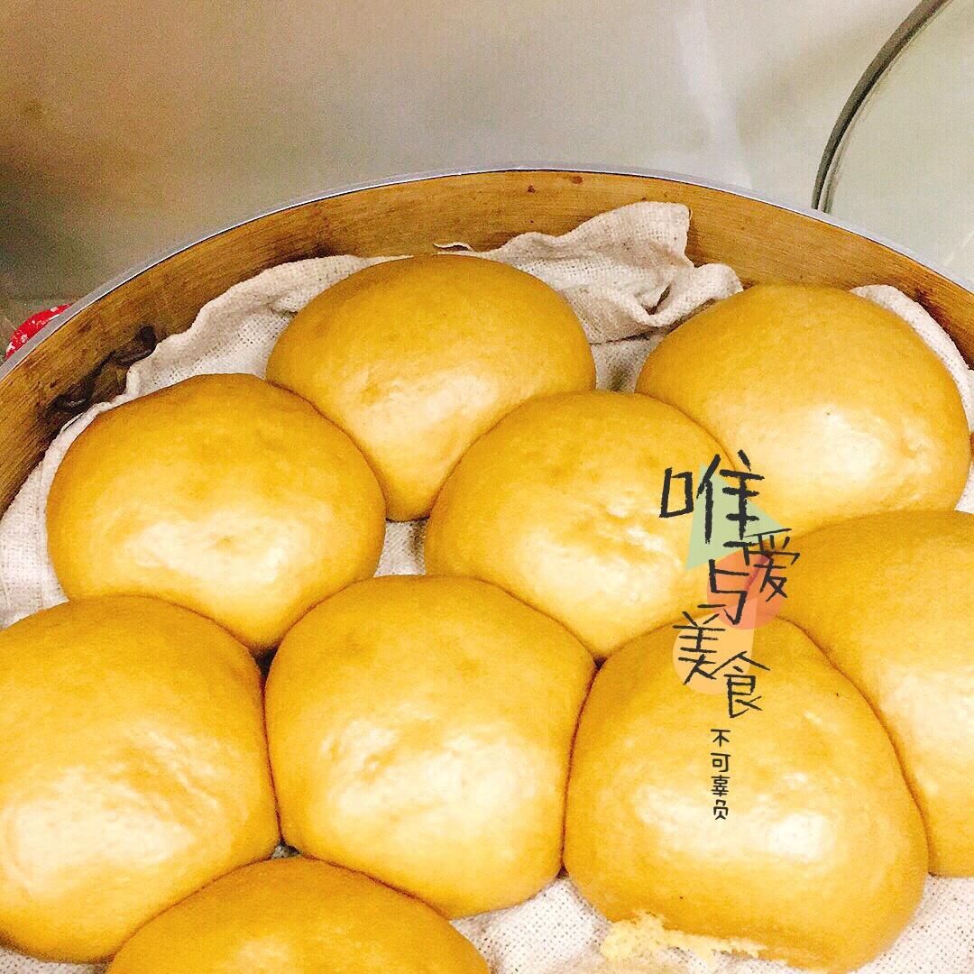 有着面包口感的红糖馒头（一次发酵）