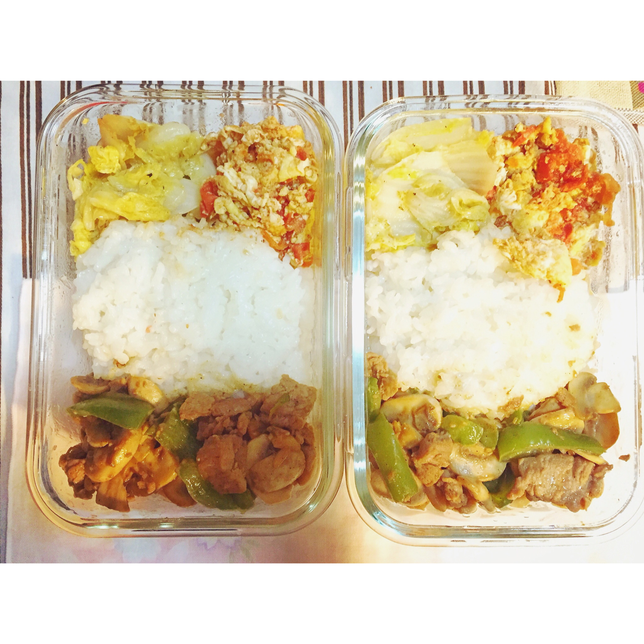 蘑菇炒肉片