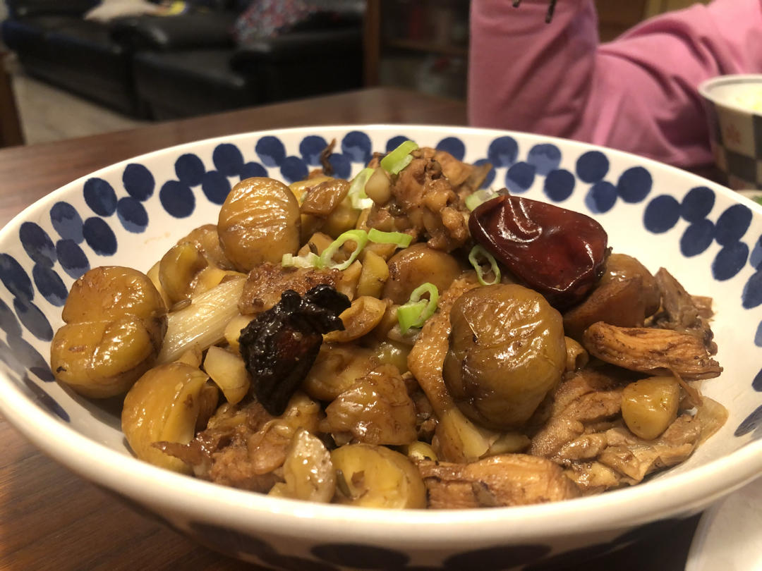 板栗烧鸡