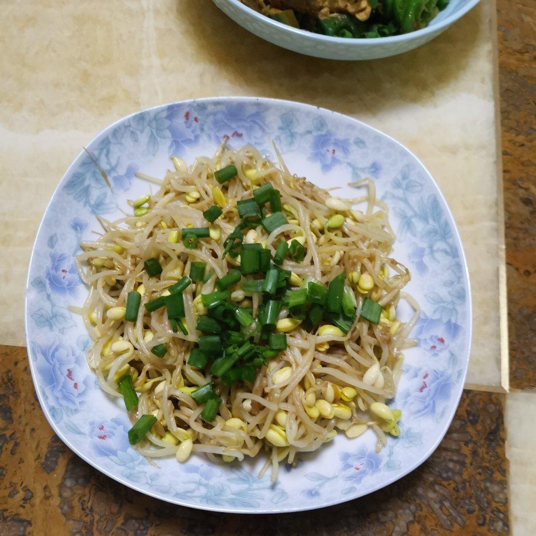 清炒豆芽菜