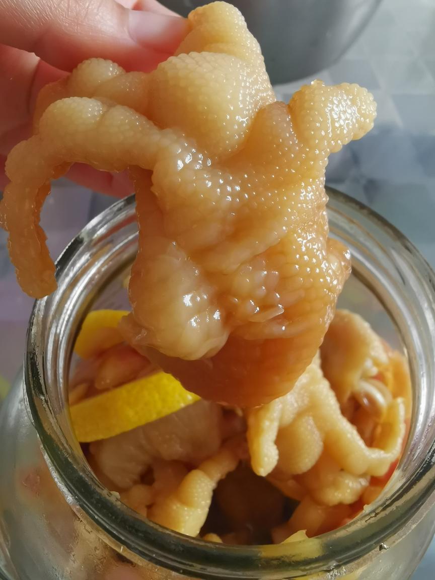 柠檬凤爪的做法