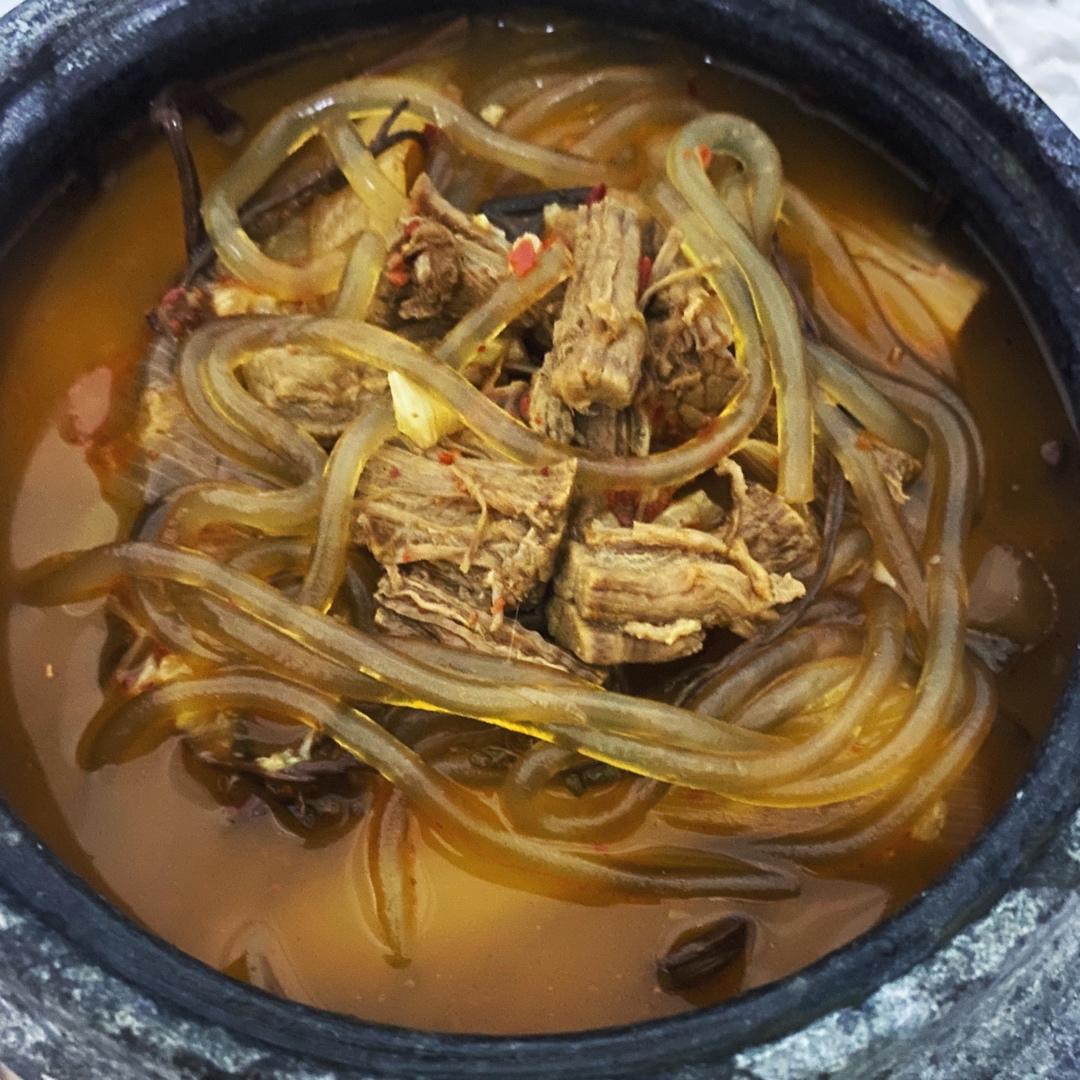 家常菜白老师-辣牛肉汤