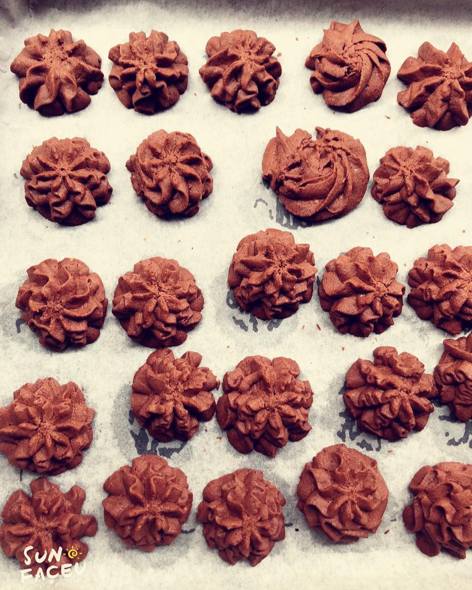 零失败花纹超级立体的黄油曲奇