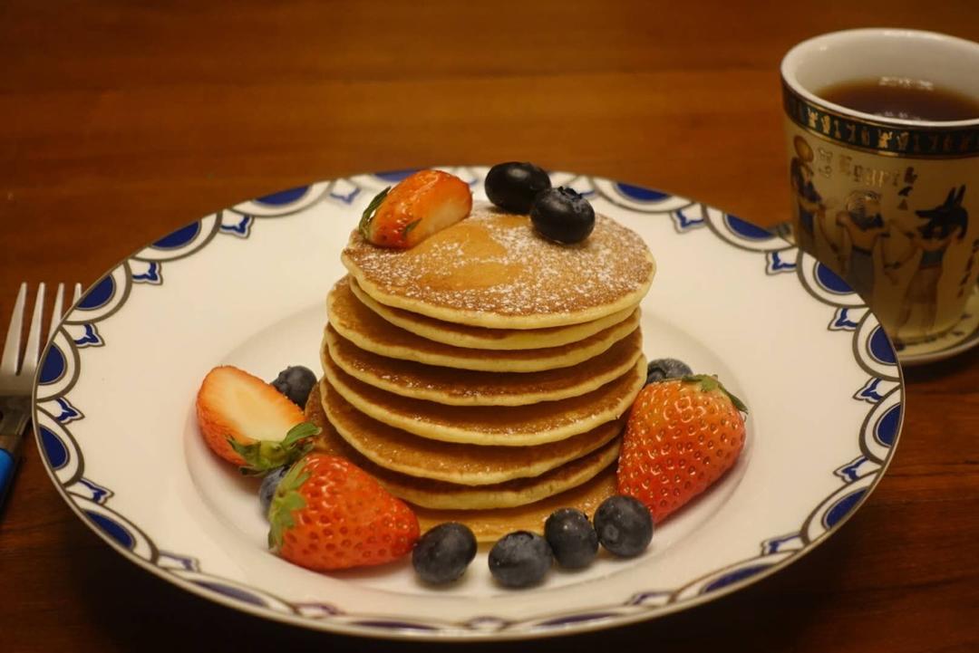 小满999做的简单快手的软香松饼