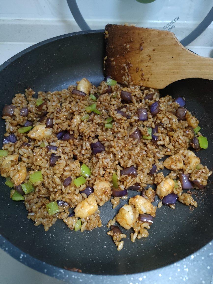 茄子炒饭