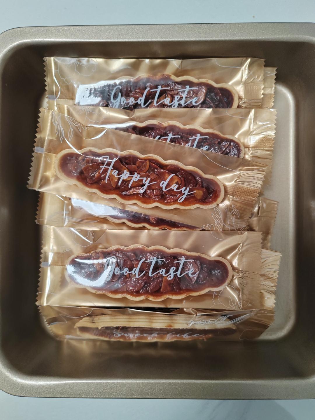 视频🚢一次搞定3种口味｜焦糖坚果糯米船｜不测温，不冷冻｜低糖｜简单｜0难度