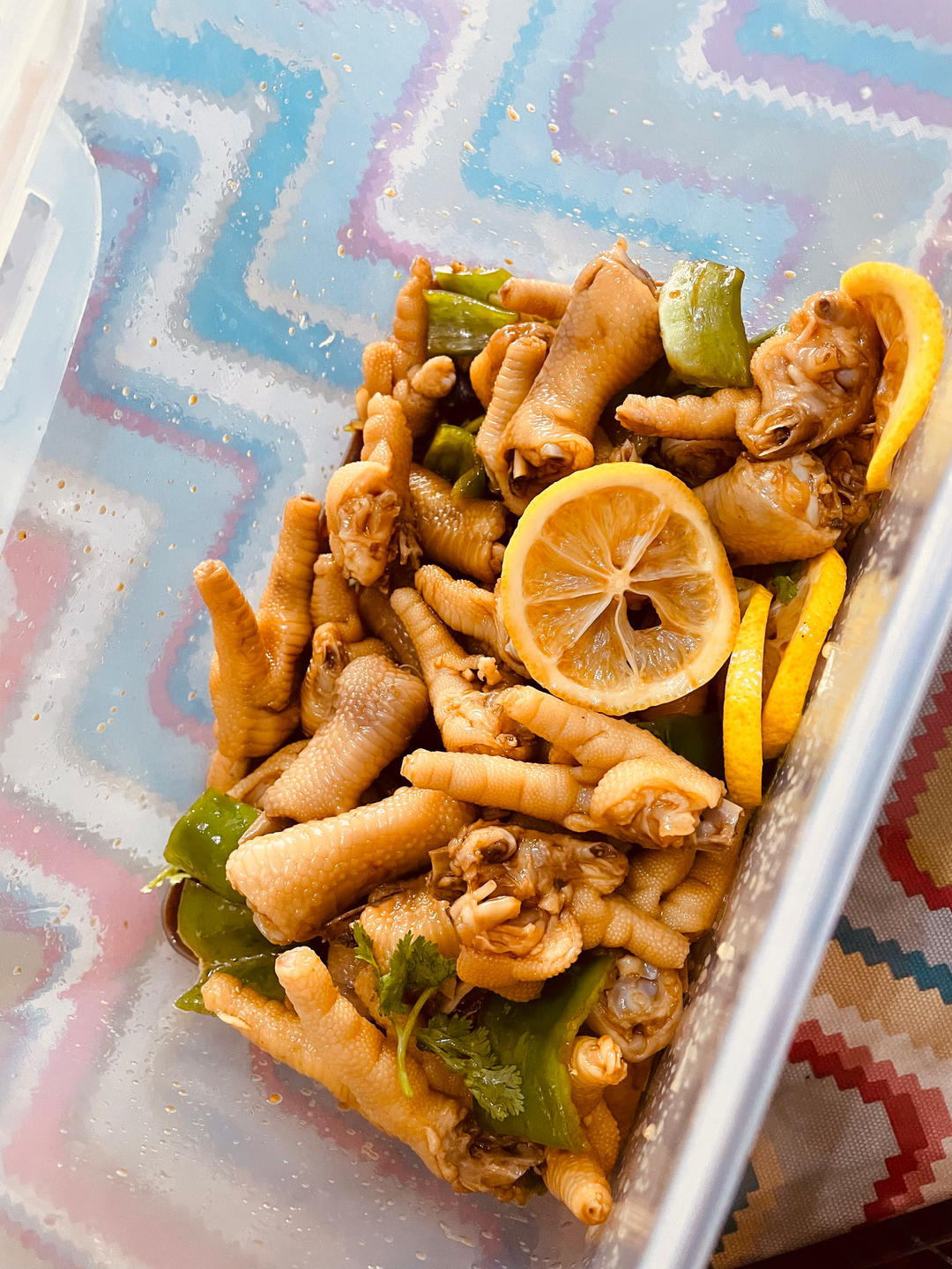 【柠檬酸辣鸡爪】自制超级无敌美味的网红鸡爪