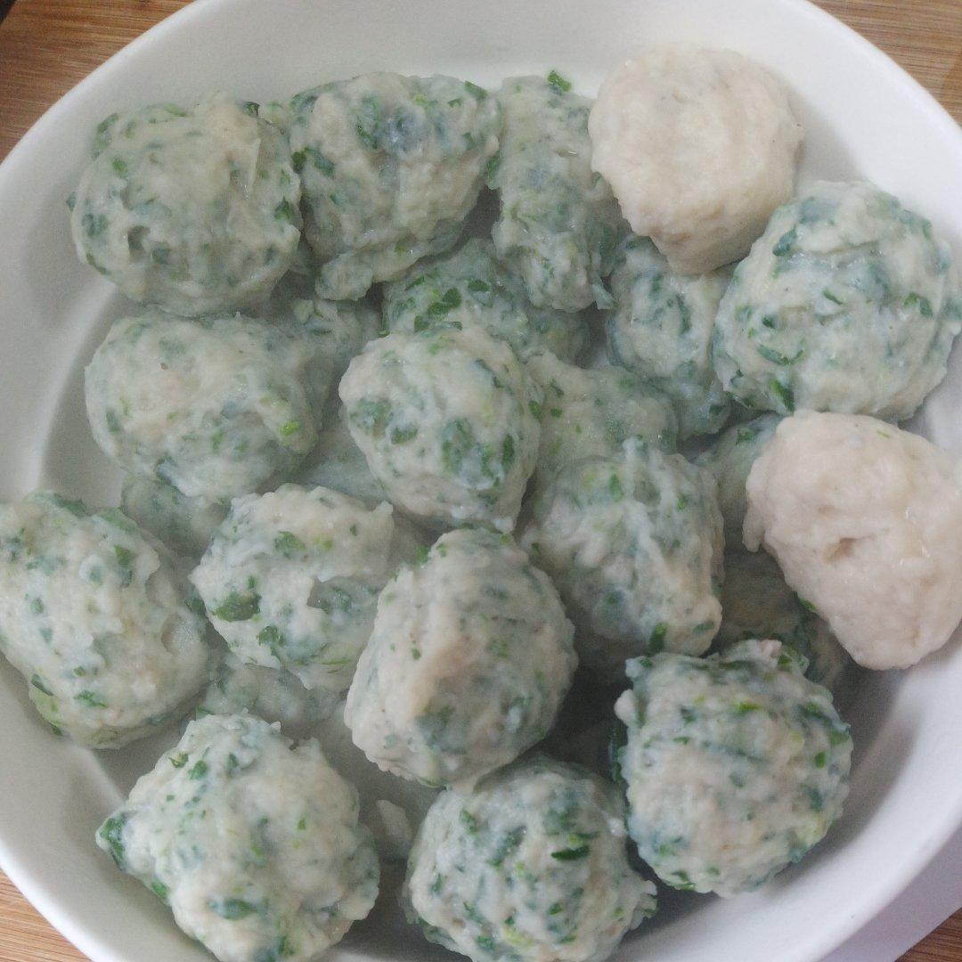 6⃣️自制黑鱼鱼丸，包心鱼丸