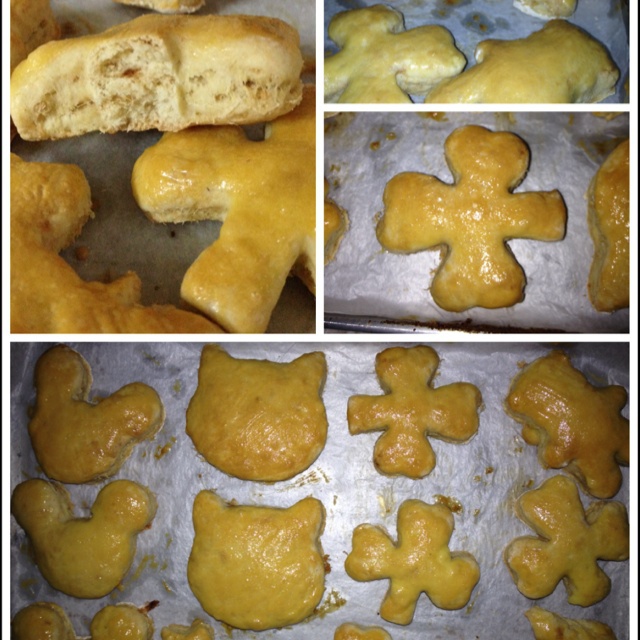 （低卡小零食）无油肉松松饼