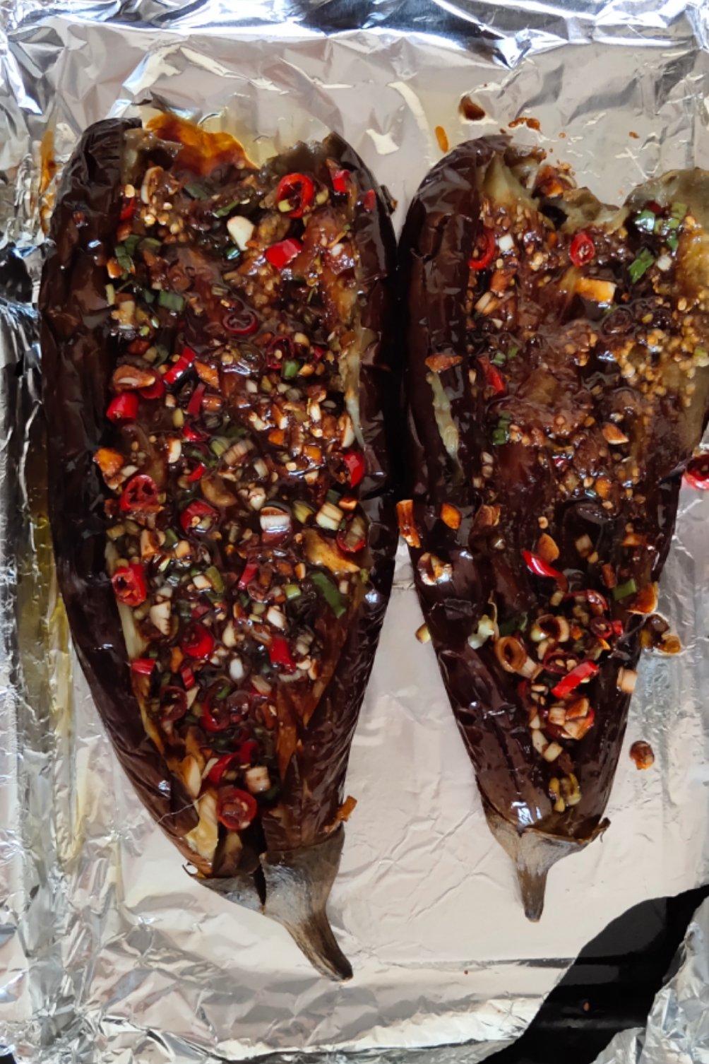 烤箱版“肉沫烤茄子”香死老爷子