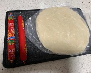 快手早餐：手抓饼变可颂面包（空气炸锅）的做法 步骤1