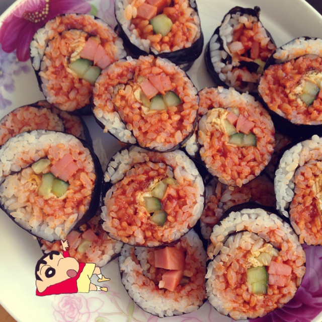 简单寿司/鸡蛋寿司/反转寿司/花样寿司/紫菜包饭