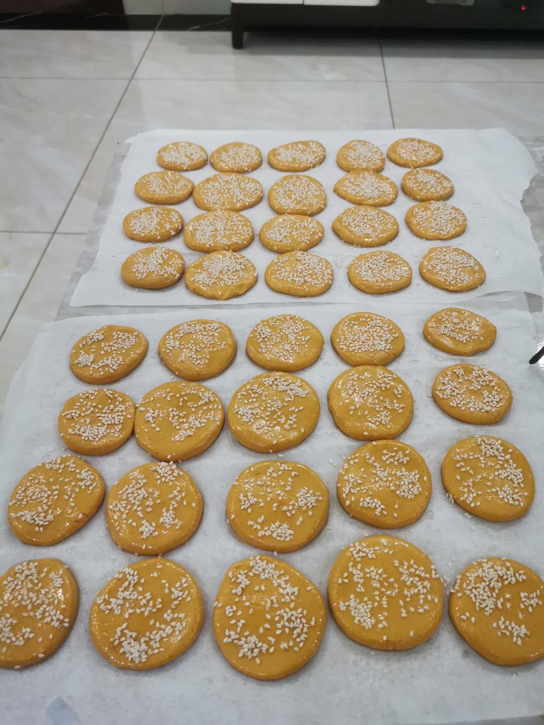 简易新手烤箱版南瓜饼
