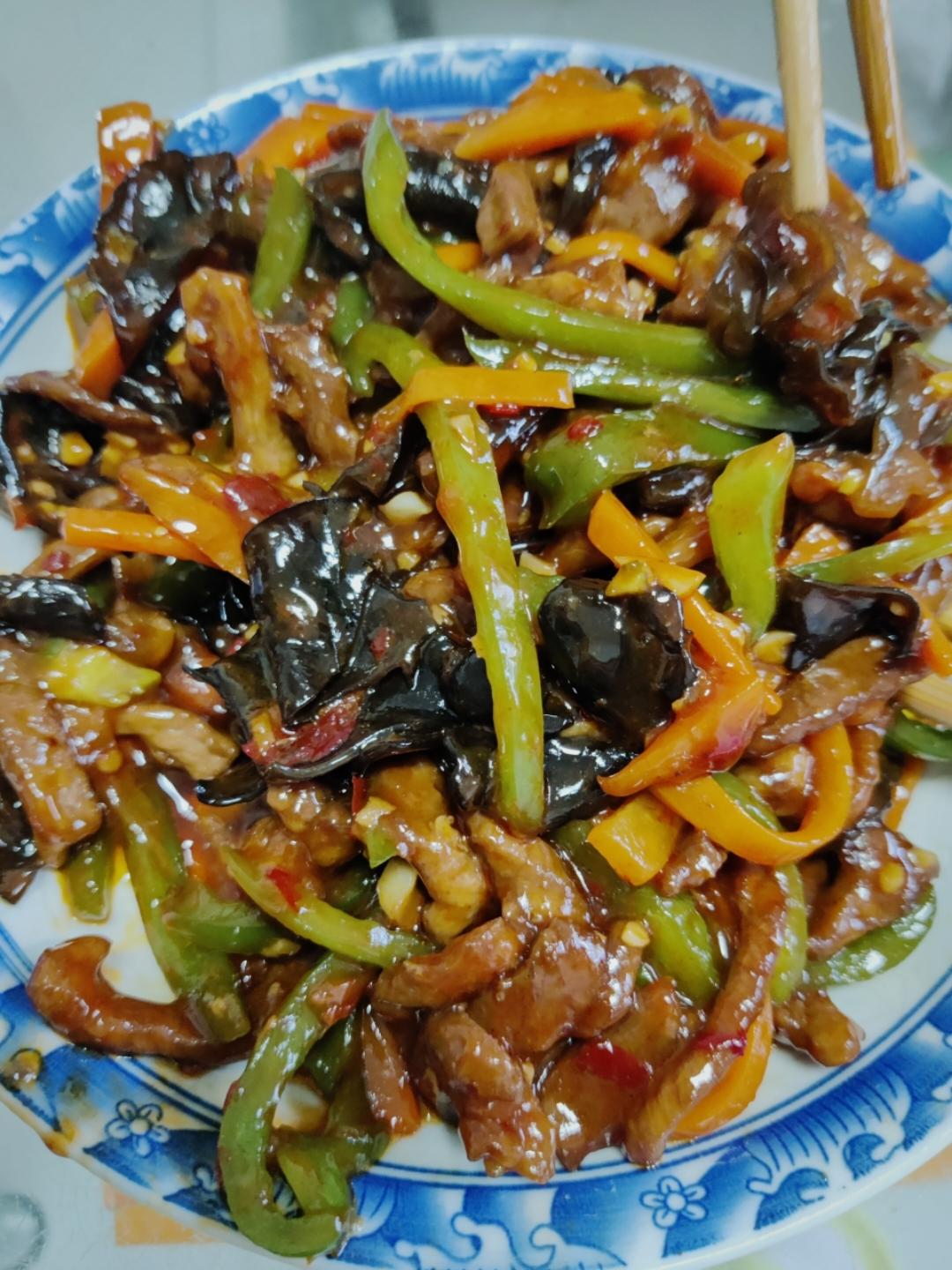 超级下饭鱼香肉丝（不辣版）