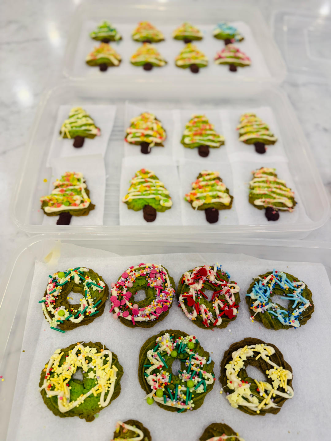 🎄圣诞树曲奇饼干