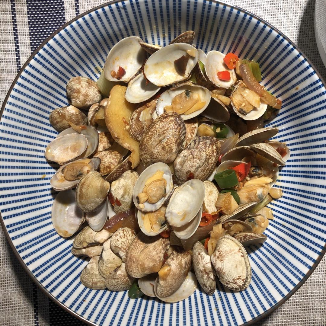 香辣花蛤！令你吃不到一粒沙的秘诀大公开！