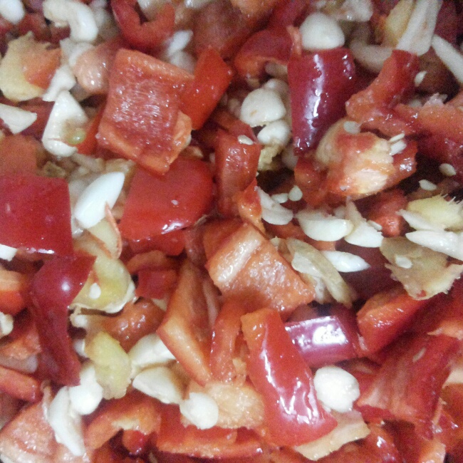 简便版腌制新鲜红辣椒