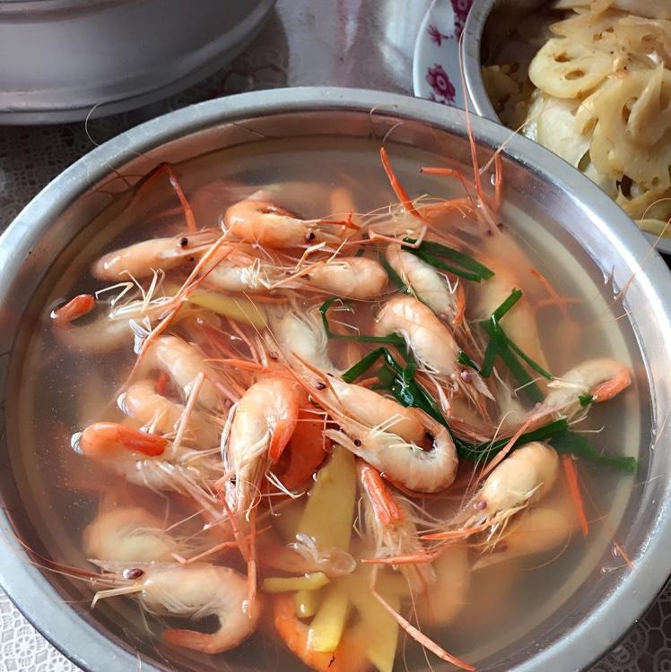 盐水江虾的做法