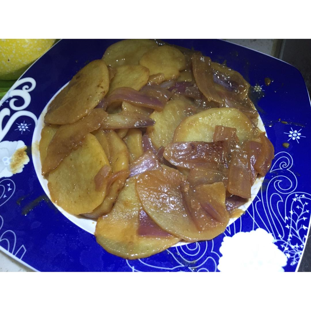 干锅土豆片