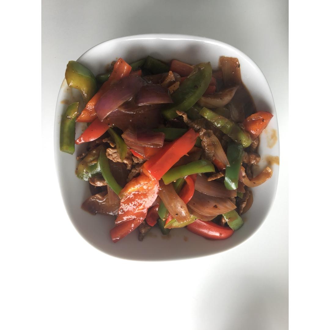 黑椒牛柳