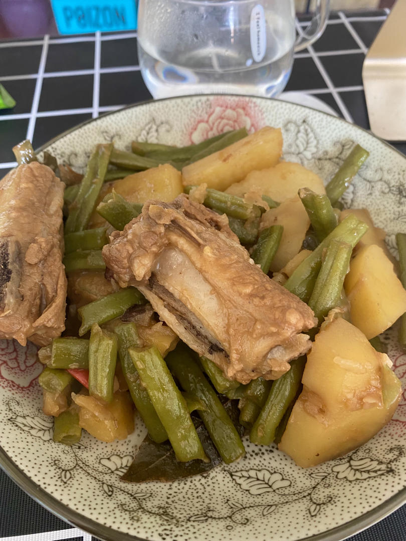 排骨炖豆角