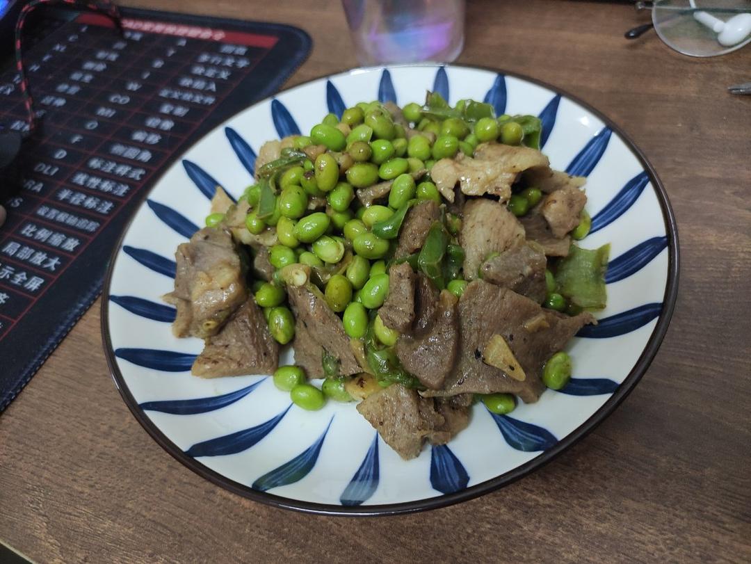 【青豆炒肉】