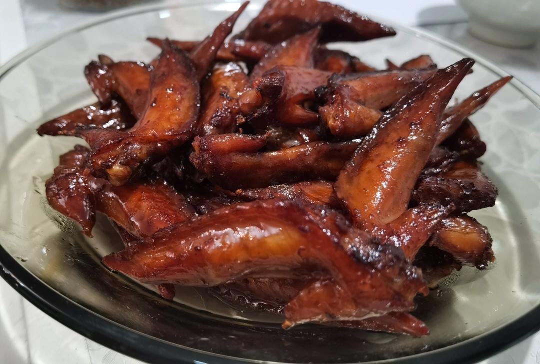 追剧下酒小零食！鸡翅尖！空气炸锅版（不放一滴油）