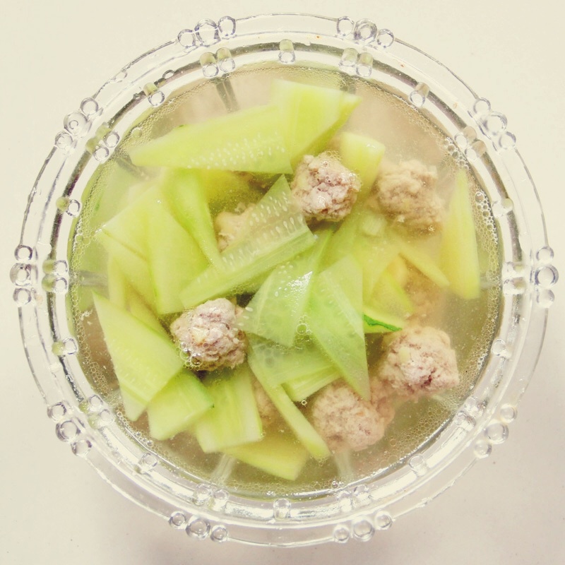 黄瓜肉丸汤 Cucumber & Meatball Soup