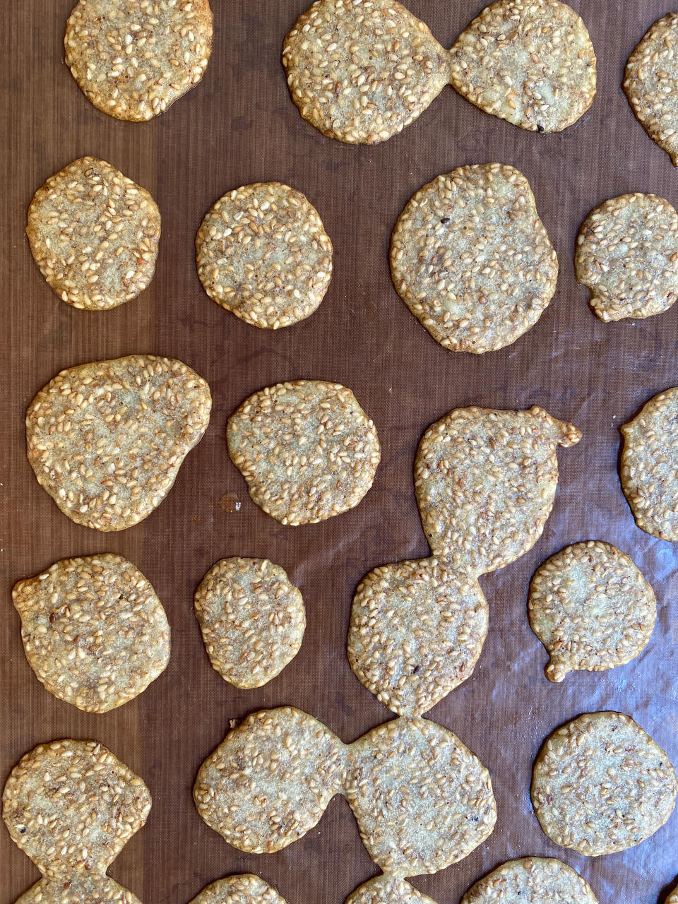 白芝麻薄脆饼干（消耗蛋白）