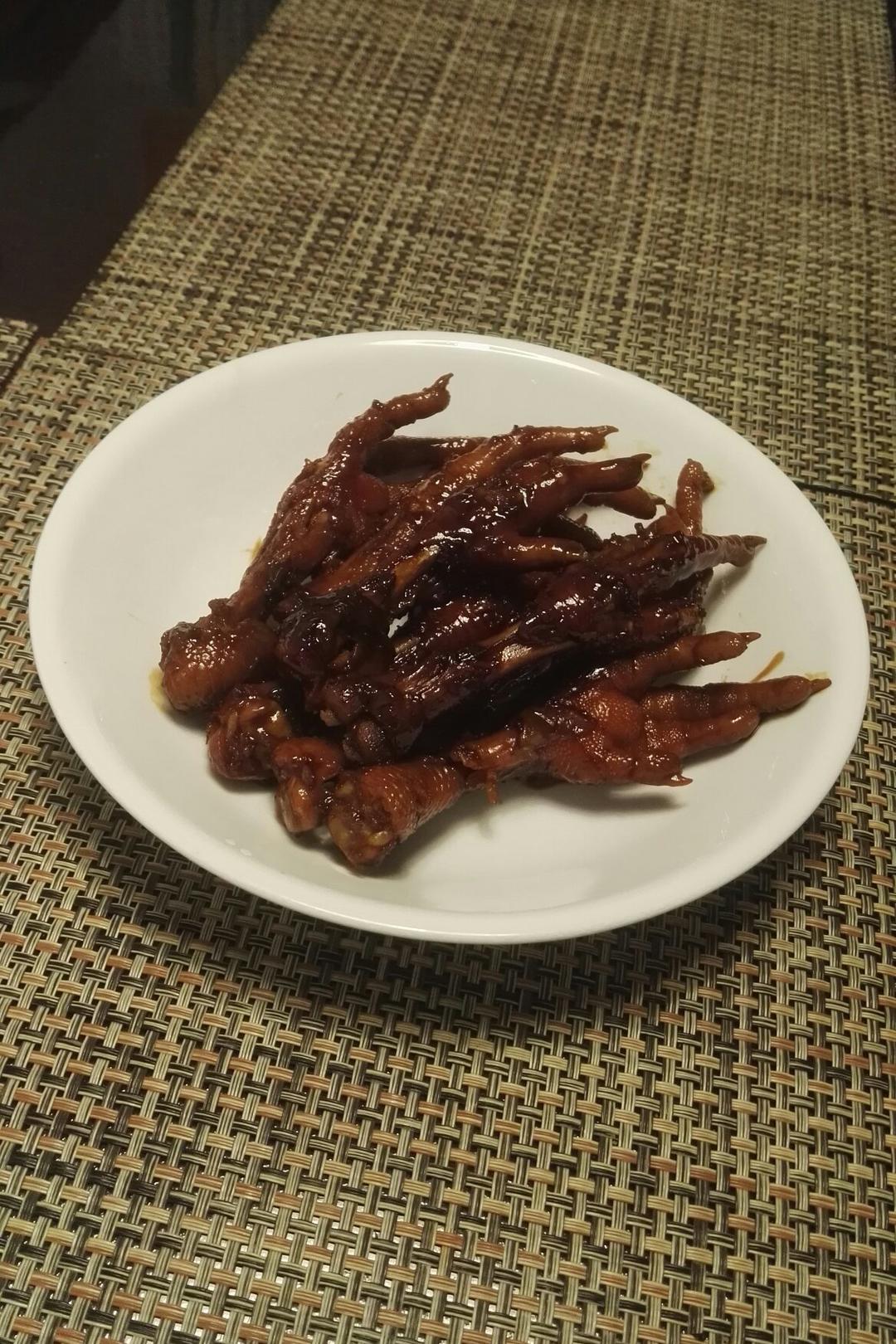 卤鸡爪