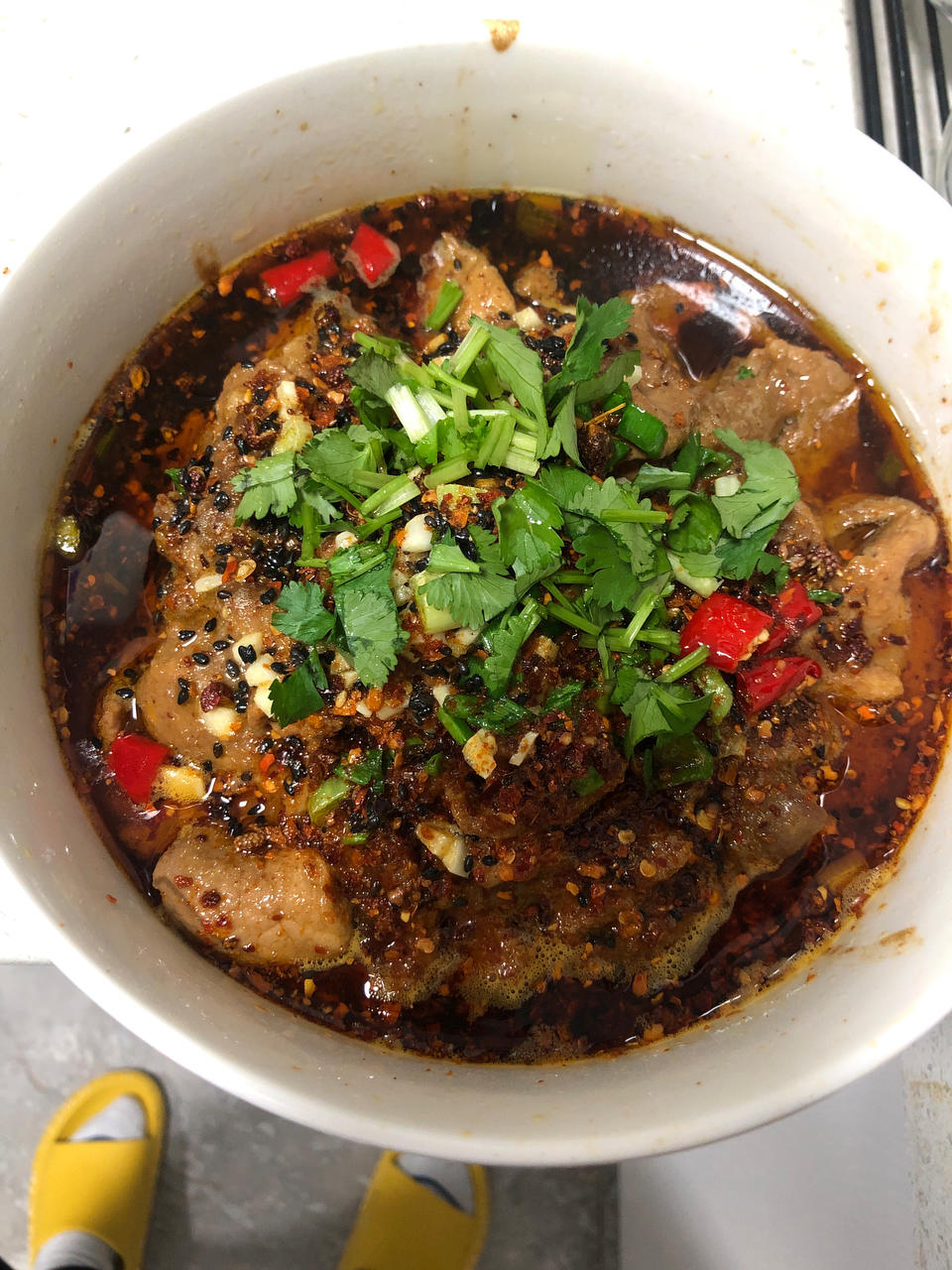 水煮肉片（肯定不翻车）