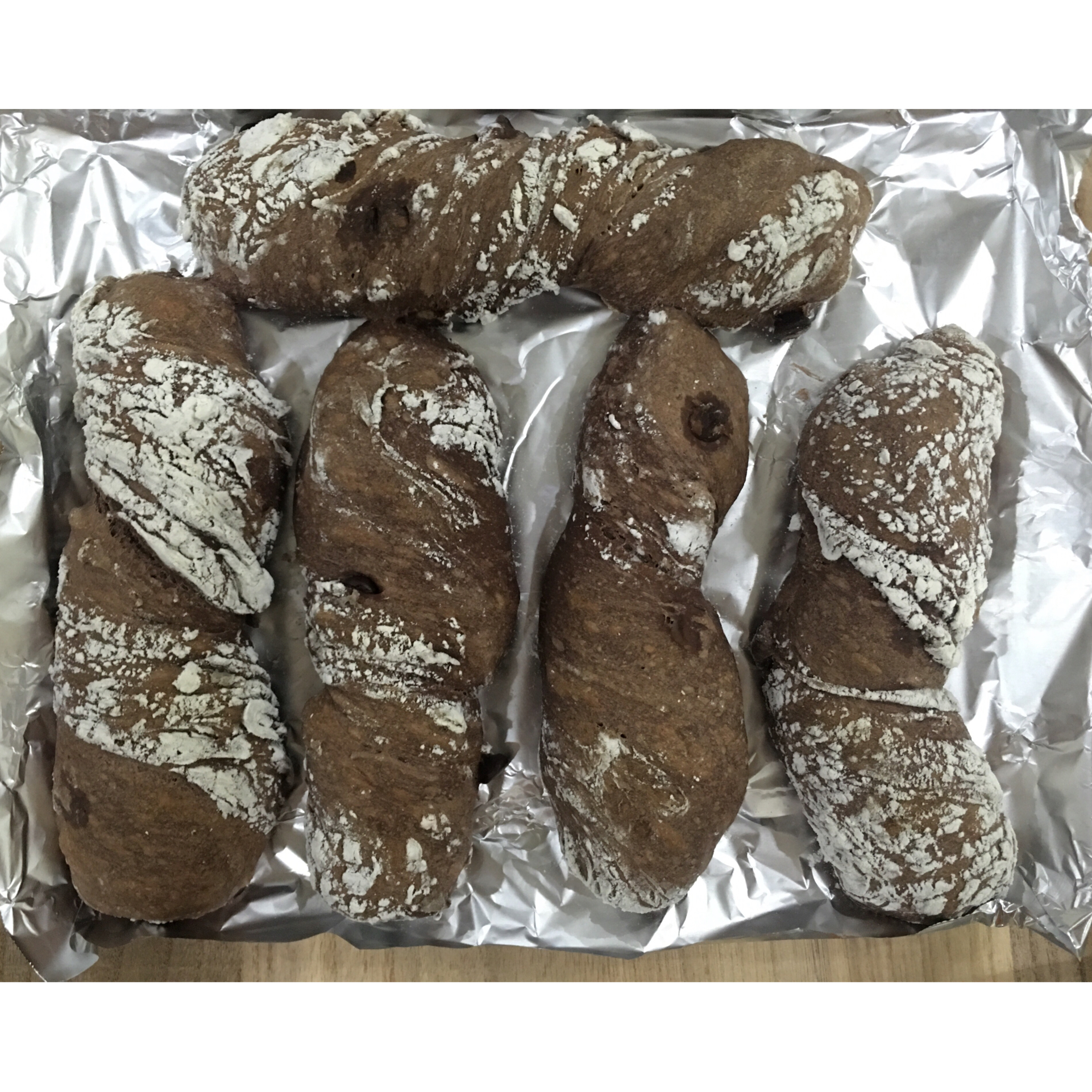 跟台湾大师学做无糖无油巧克力手拌面包