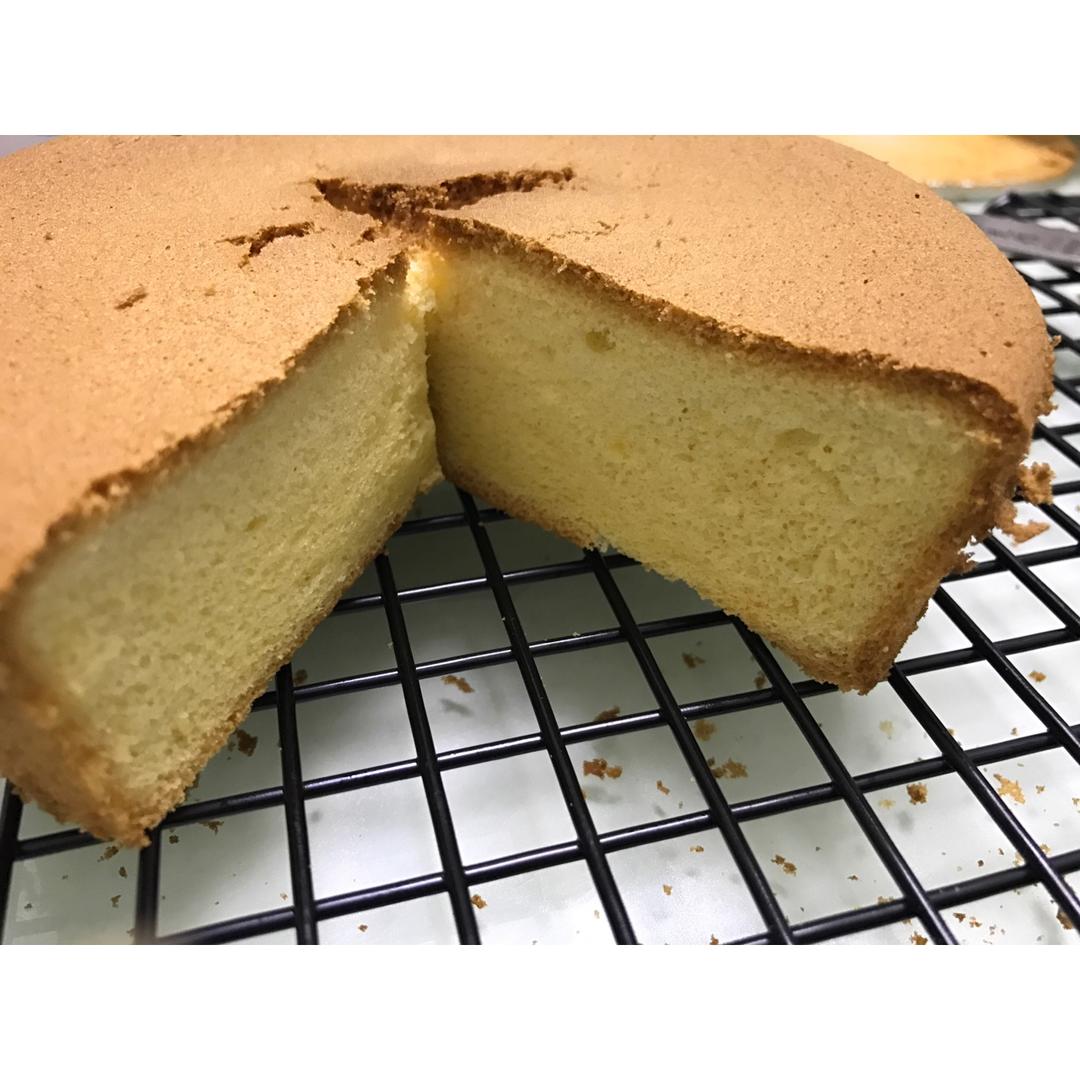 6寸戚风蛋糕（2蛋）