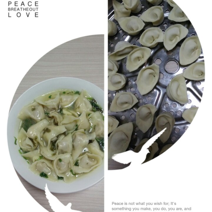 元宝馄饨的包法