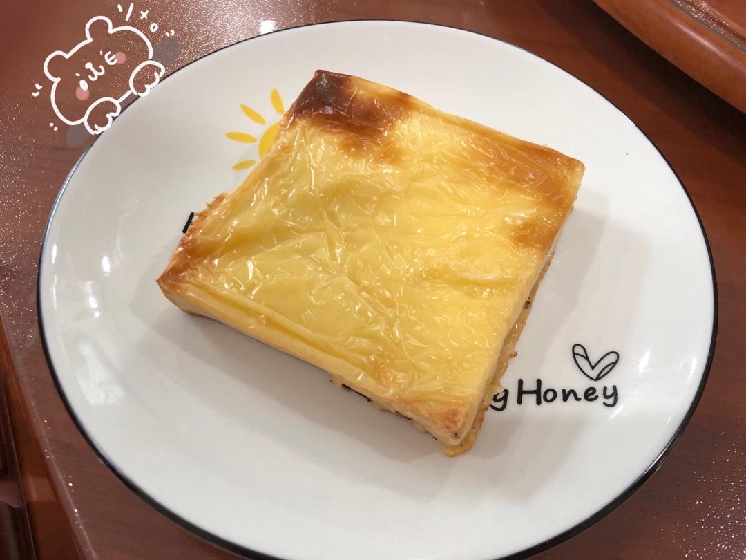零失败快手岩烧乳酪(熔岩吐司)十分钟网红早餐，好吃哭