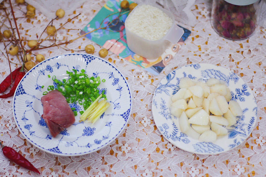 山药瘦肉粥【4月珐琅铸铁锅食谱】