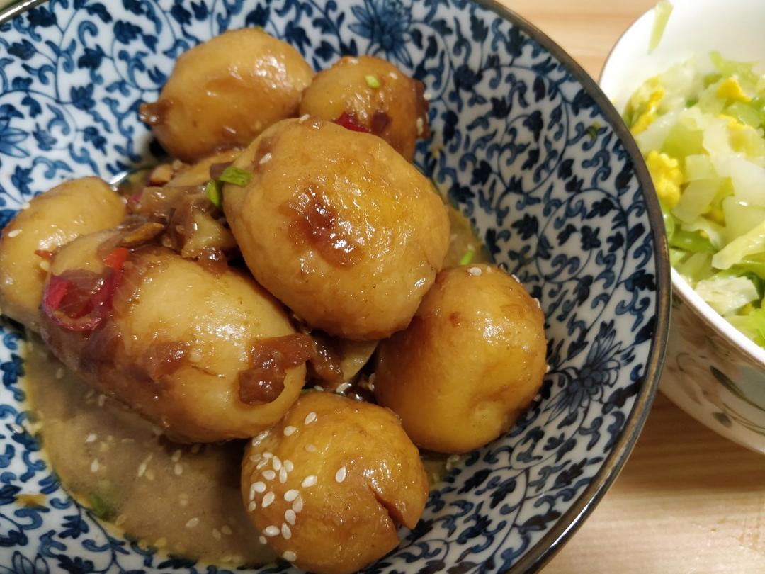 孜然香辣煎小土豆