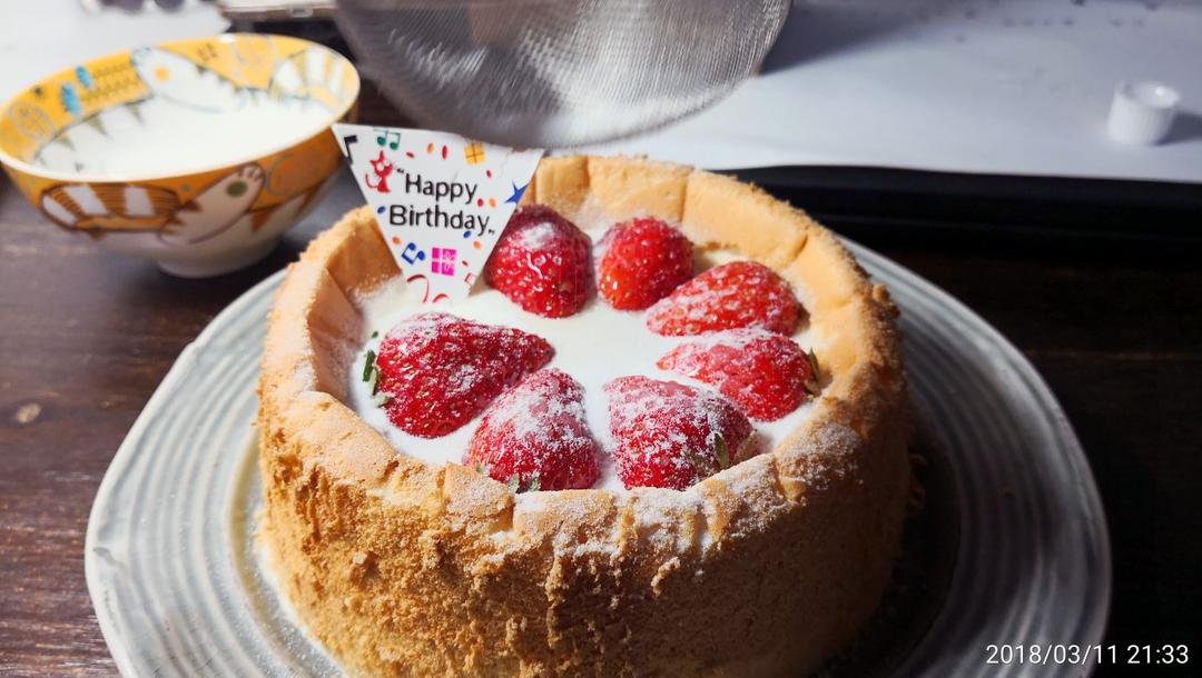 【附视频】草莓芝士蛋糕