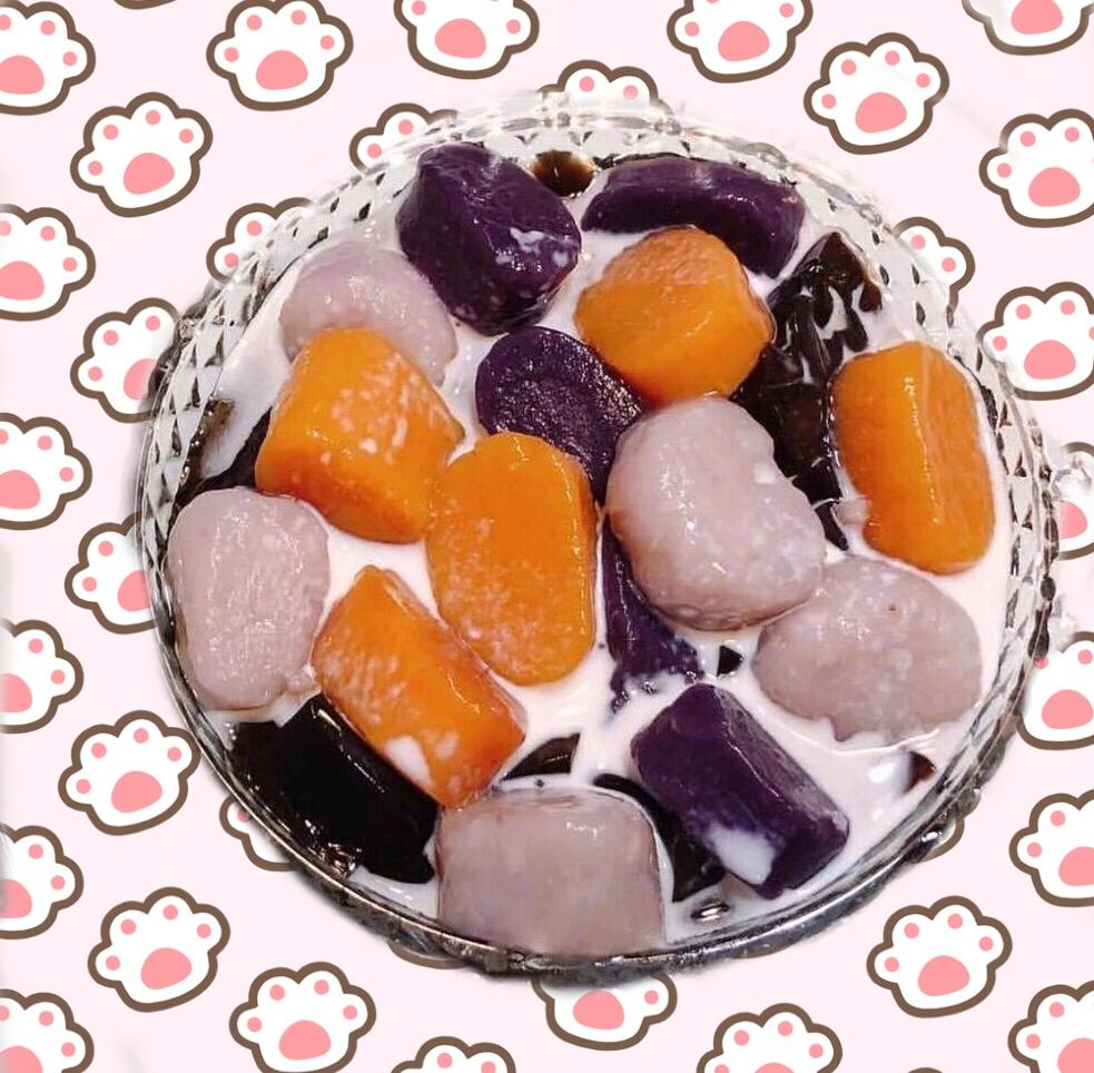 三色芋圆