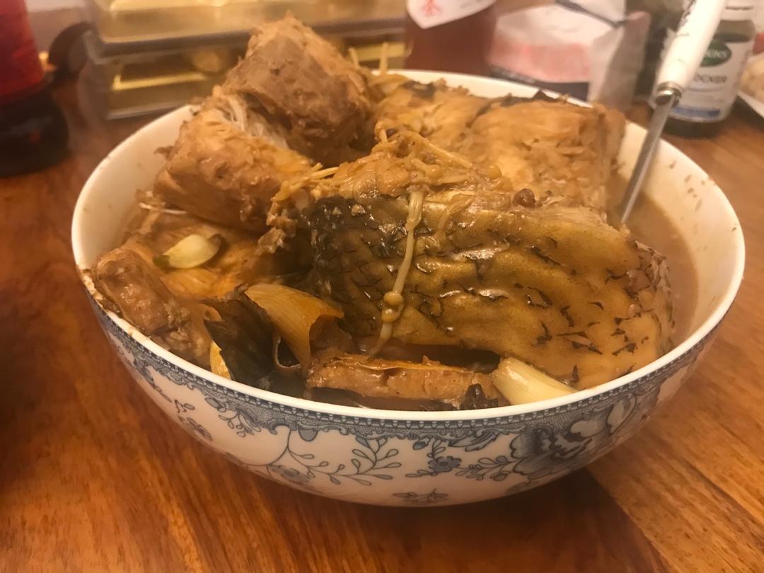 家常红烧鱼