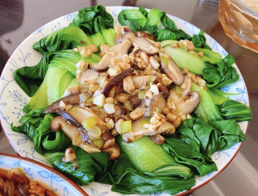 蚝油香菇小油菜