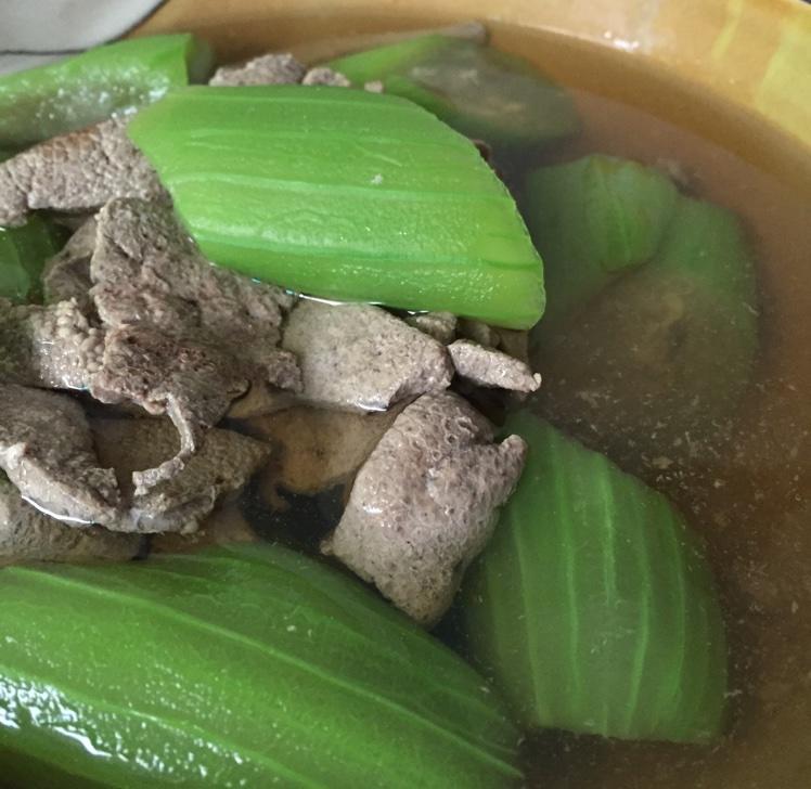 丝瓜猪肝汤（简单健康）
