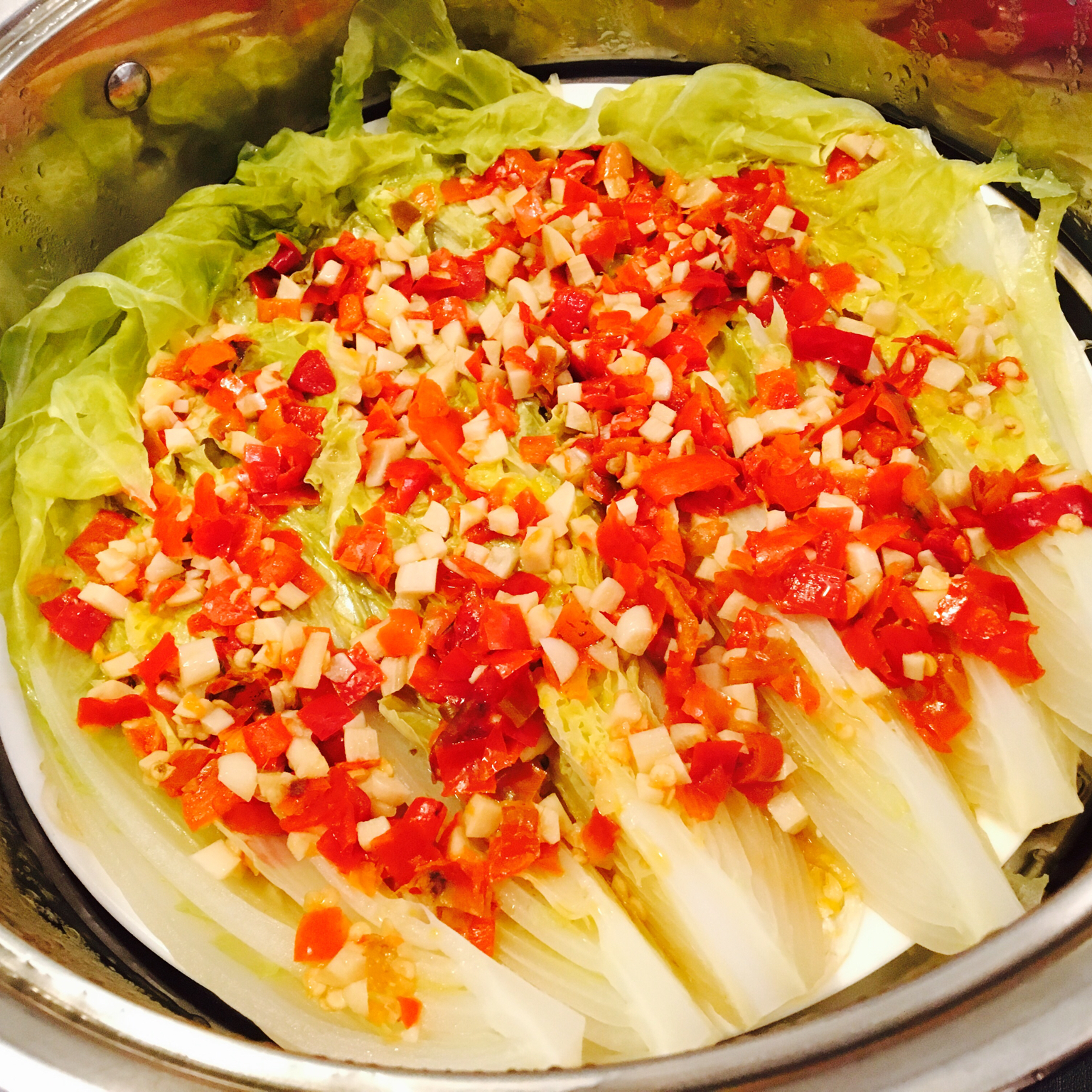 蒜蓉粉丝娃娃菜