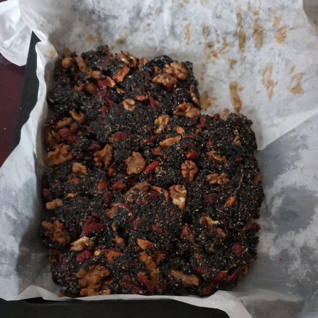 芝麻核桃营养糕～不放阿胶